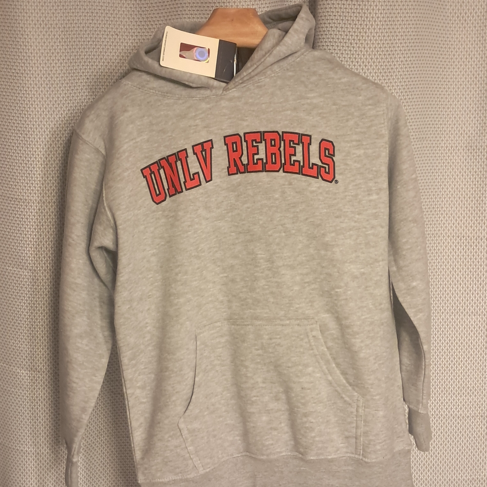UNLV Rebels Kids Gray Hoodie